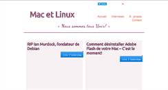 Desktop Screenshot of macetlinux.com